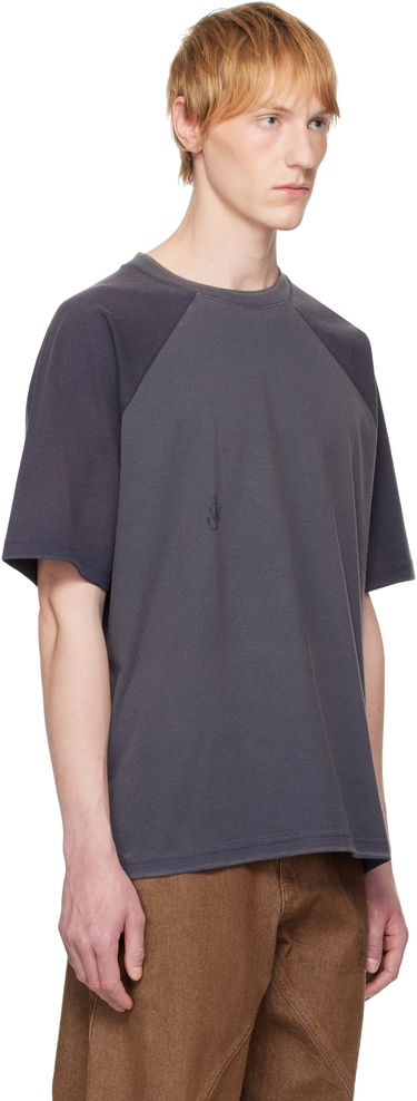 T-shirt JW Anderson JW Anderson Garment Dye Oversized T-Shirt Grå | JT0289-PG1800, 1