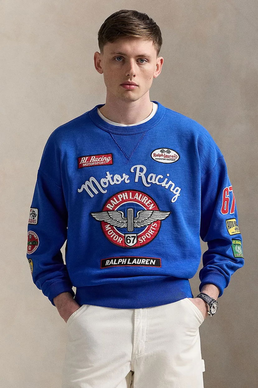 Sweatshirt Polo by Ralph Lauren Polo Ralph Lauren Long Sleeve Fleece Sweatshirt Blå | 710972338