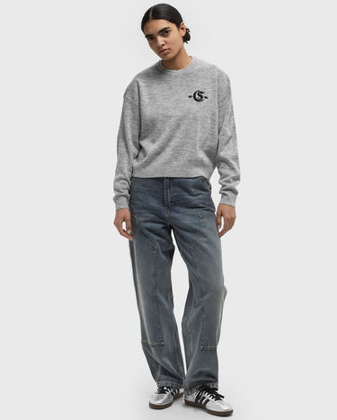 Sweater Carhartt WIP Embroidered Logo Knit Sweater Grå | I034391_5, 2