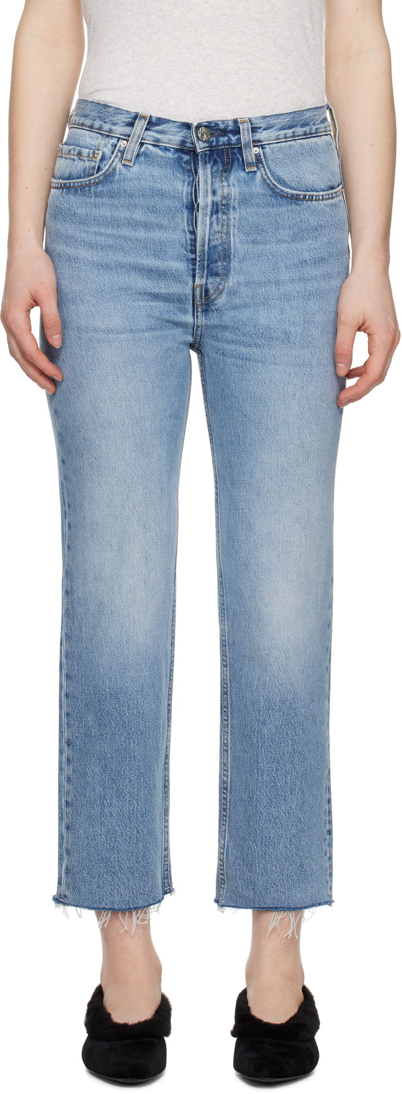 Jeans TOTEME TOTEME Classic Cut Jeans Blå | 222-235-741