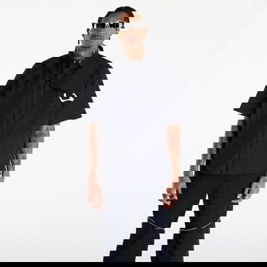 Skjorte HELIOT EMIL Short Sleeve Nylon Shirt with Carabiner Sort | HE_M_05_018_P04_BLK01, 0