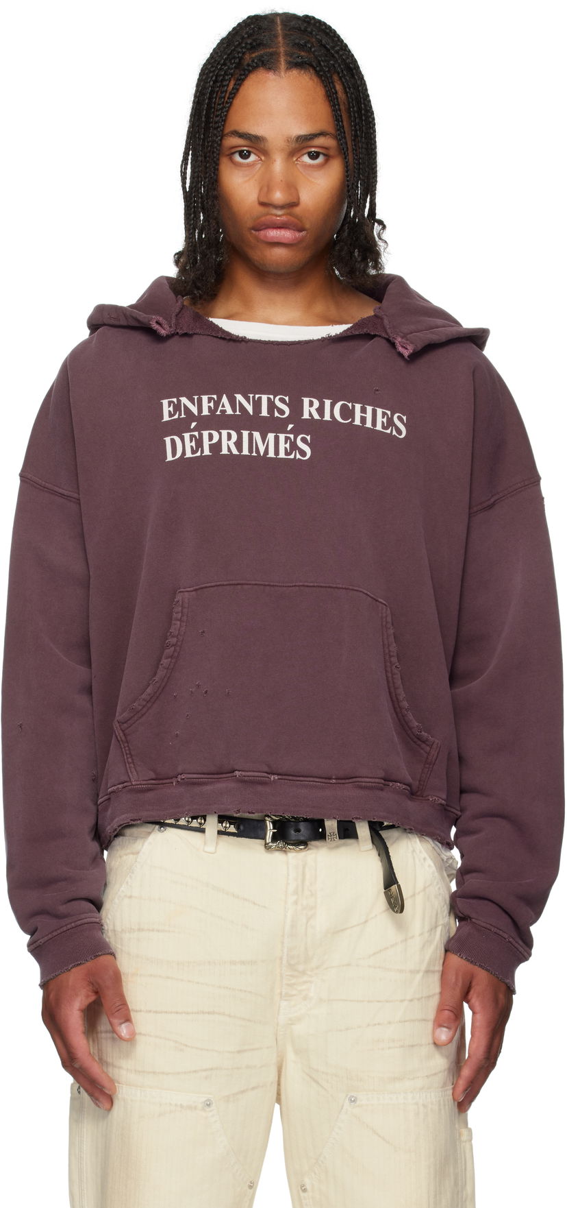 Sweatshirt Enfants Riches Déprimés Enfants Riches Déprimés Classic Logo Hoodie Lilla | 020-475