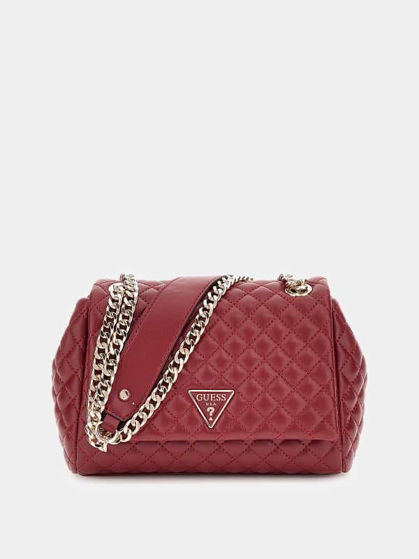 Håndtaske GUESS Quilted Mini Crossbody Bag Rød | HWEQG954121, 0