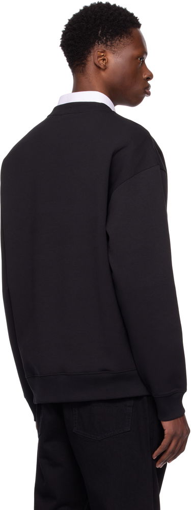 Sweatshirt BOSS Hugo Stacked Logo Sweatshirt Sort | 50533689, 2