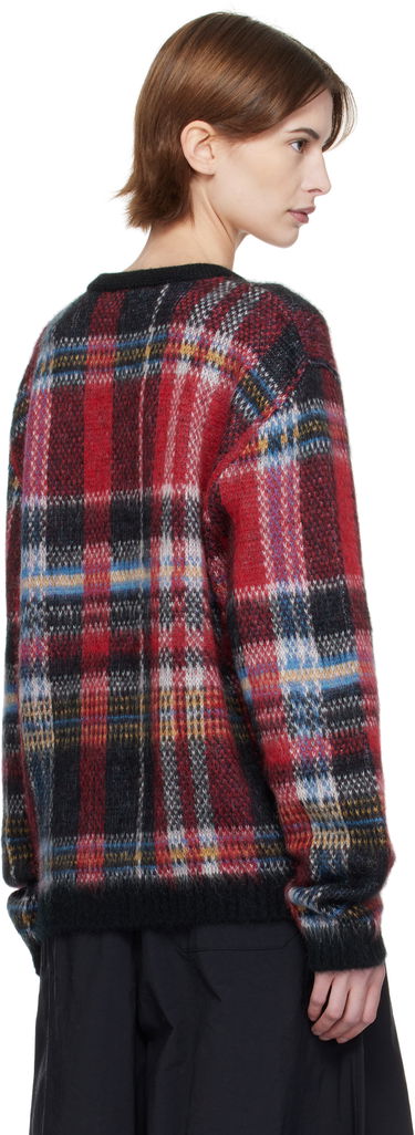 Sweater YMC YMC Vertigo Tartan V-Neck Sweater Flerfarvet | P8XMF, 2