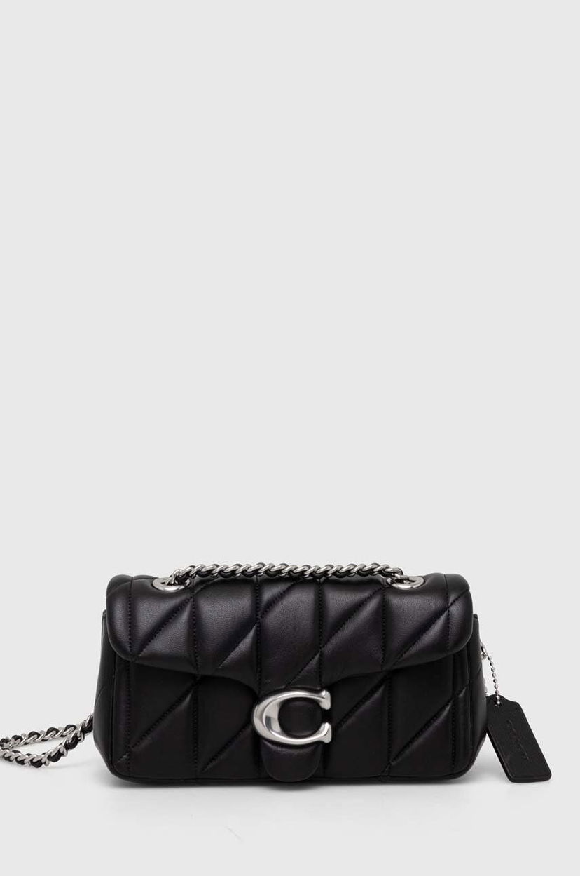 Skuldertaske Coach Tabby Leather Shoulder Bag Sort | CP149