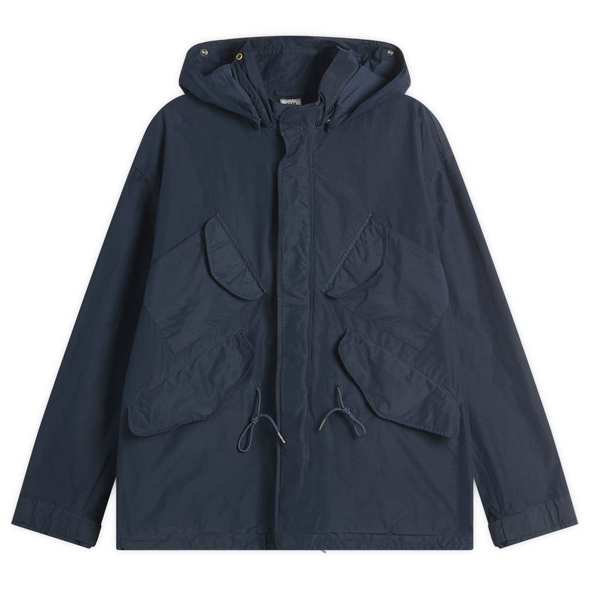Parka C.P. Company C.P. Company Goggle Hooded Jacket, Size Large Mørkeblå | 18CMOW220A-110336G-BLU