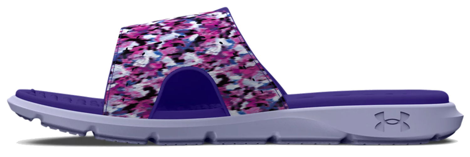 Sneakers og sko Under Armour Pantofle UA Ignite Pro Graphic Strap Lilla | 3026028-603, 1