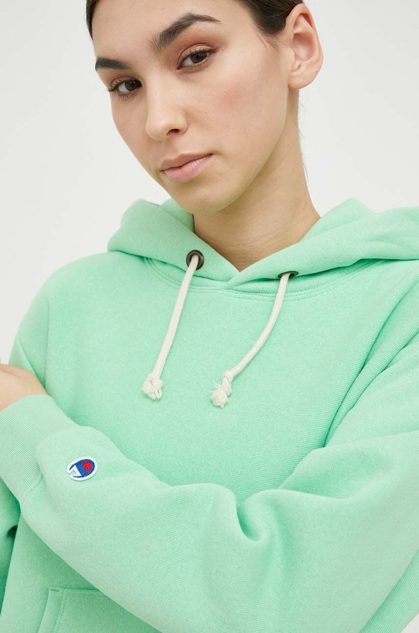 Sweatshirt Champion Hoodie Grøn | 116234, 0