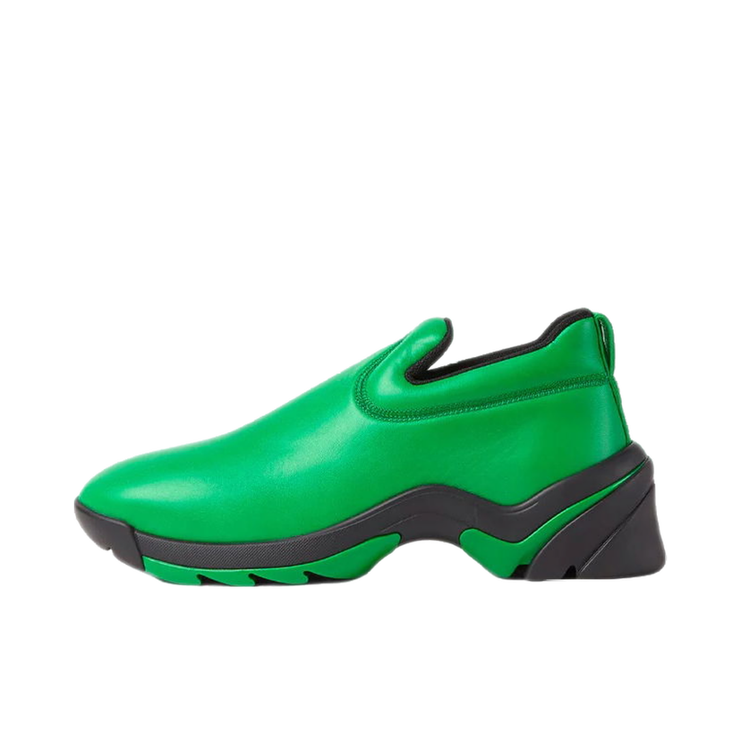 Sneakers og sko Bottega Veneta Lagoon Low Top Grøn | 667069VBSD03730