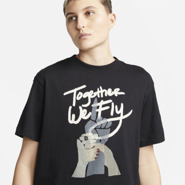 T-shirt Nike Swoosh Fly T-Shirt Sort | DR2595-010, 3