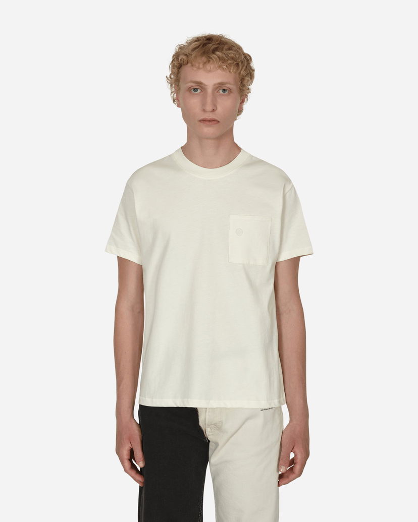 T-shirt ERL Men's Relaxed Fit Pocket T-Shirt Hvid | ERL04T003 3