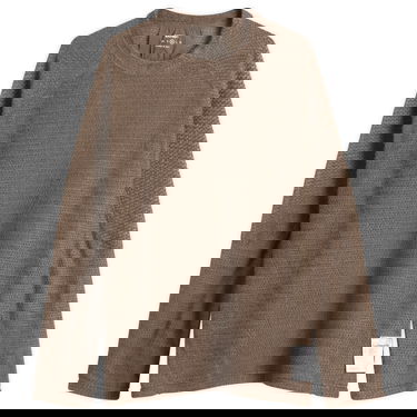 T-shirt Satisfy Ghostfleece AD Long T-Shirt Brun | 11067-FA, 1