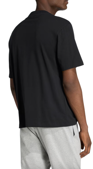 T-shirt adidas Originals Holiday Big Metallic Logo T-Shirt Sort | jm1709, 1