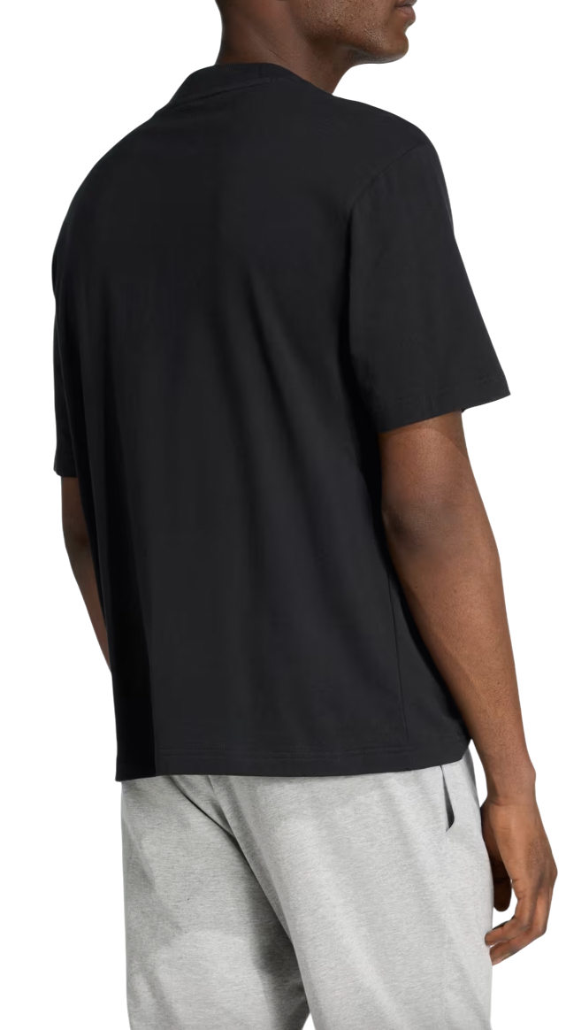 T-shirt adidas Originals Holiday Big Metallic Logo T-Shirt Sort | jm1709, 1