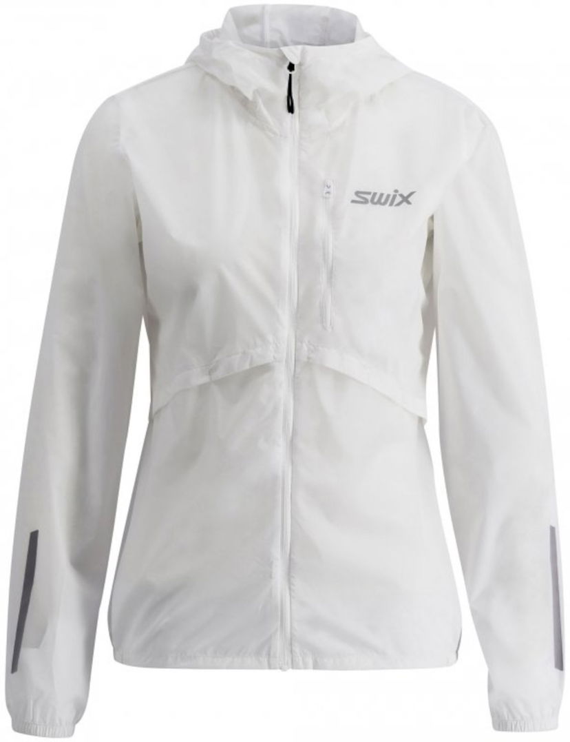 Vindjakke SWIX Swix Pace Wind Light Hooded Jacket Hvid | 10056-23-00000