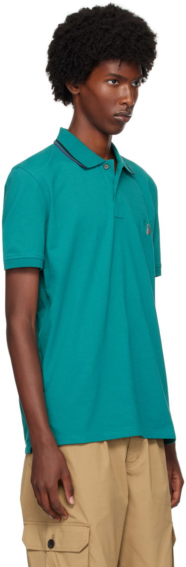 Polo skjorte Paul Smith PS Paul Smith Zebra Polo Grøn | M2R-151LE-N21511-37, 1