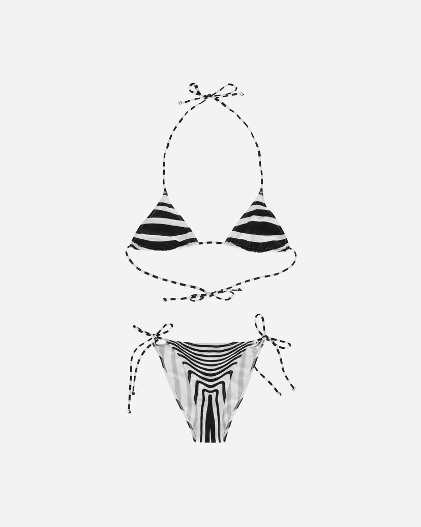 Badetøj Jean Paul Gaultier Body Morphing Bikini Set Sort | 25-33-F-BS023-J572 0100