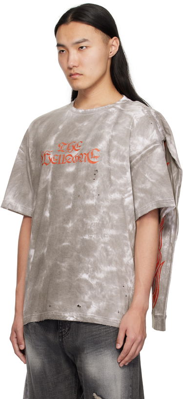 T-shirt We11done We11done Muddy 4 Sleeves T-Shirt Grå | WD-TT0-25-732-U-BK, 3