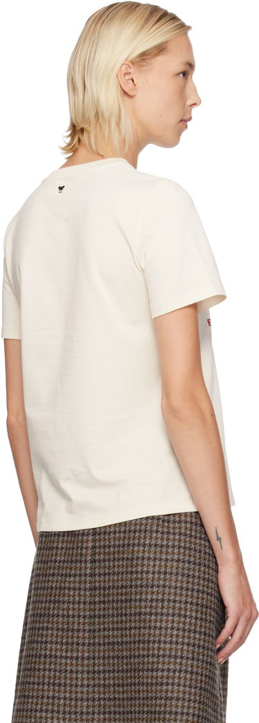 T-shirt Max Mara Weekend Max Mara Farmhouse Graphic T-shirt Beige | 2525976012600, 2