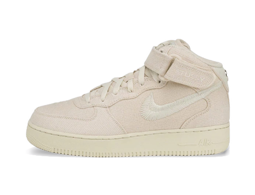 Sneakers og sko Nike Stussy x Air Force 1 Mid "Hemp" Beige | DJ7841-200