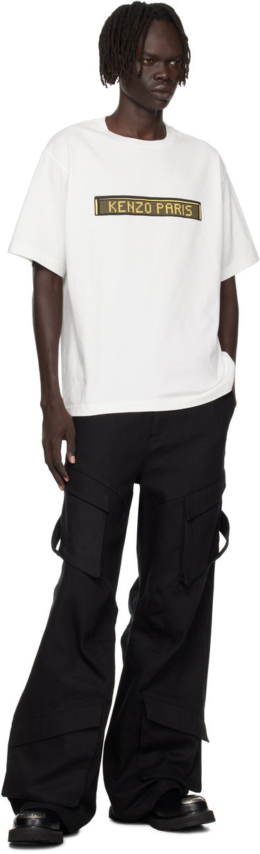 T-shirt KENZO Kenzo 'KENZO City' Oversized T-Shirt Hvid | FF65TS4524SG, 3