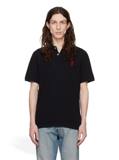 Polo skjorte AMI Polo Tee Sort | BFHPL001.760