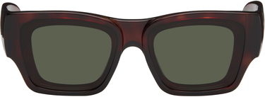 Solbriller Loewe Paula's Ibiza Goggle Rectangle Sunglasses Brun | LW40172UM5652N 840126861495, 0