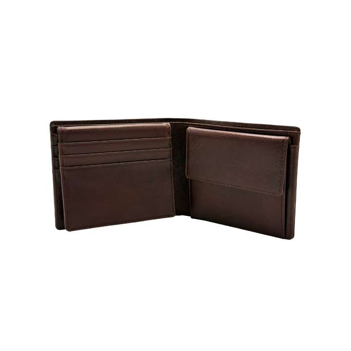 Tegnebog Vasky Dean Leather Bi-Fold Wallet Brun | A-0084-002-M, 1