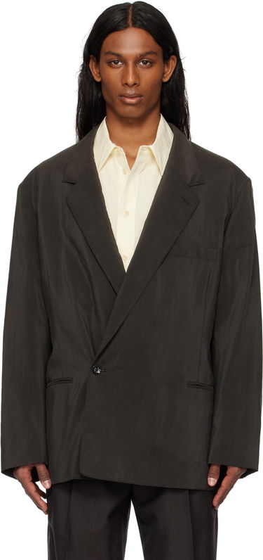 Jakke LEMAIRE Lemaire Soft Double-Breasted Blazer Sort | JA1076 LF1308, 0