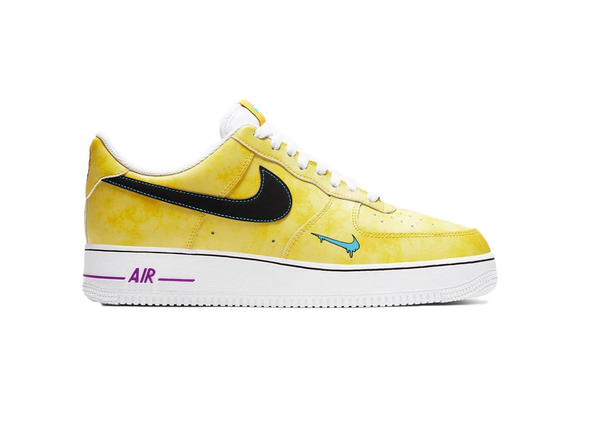 Sneakers og sko Nike Air Force 1 Low Peace, Love & Basketball Gul | DC1416-700, 0