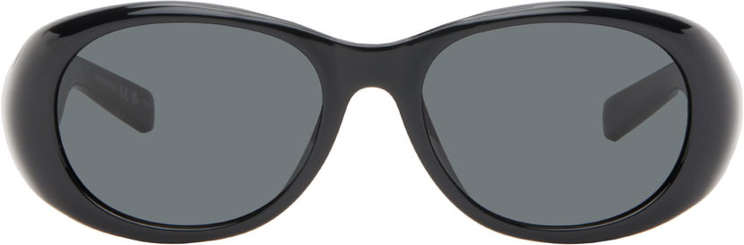 Solbriller Saint Laurent Sunglasses Oval Sort | SL 736-001