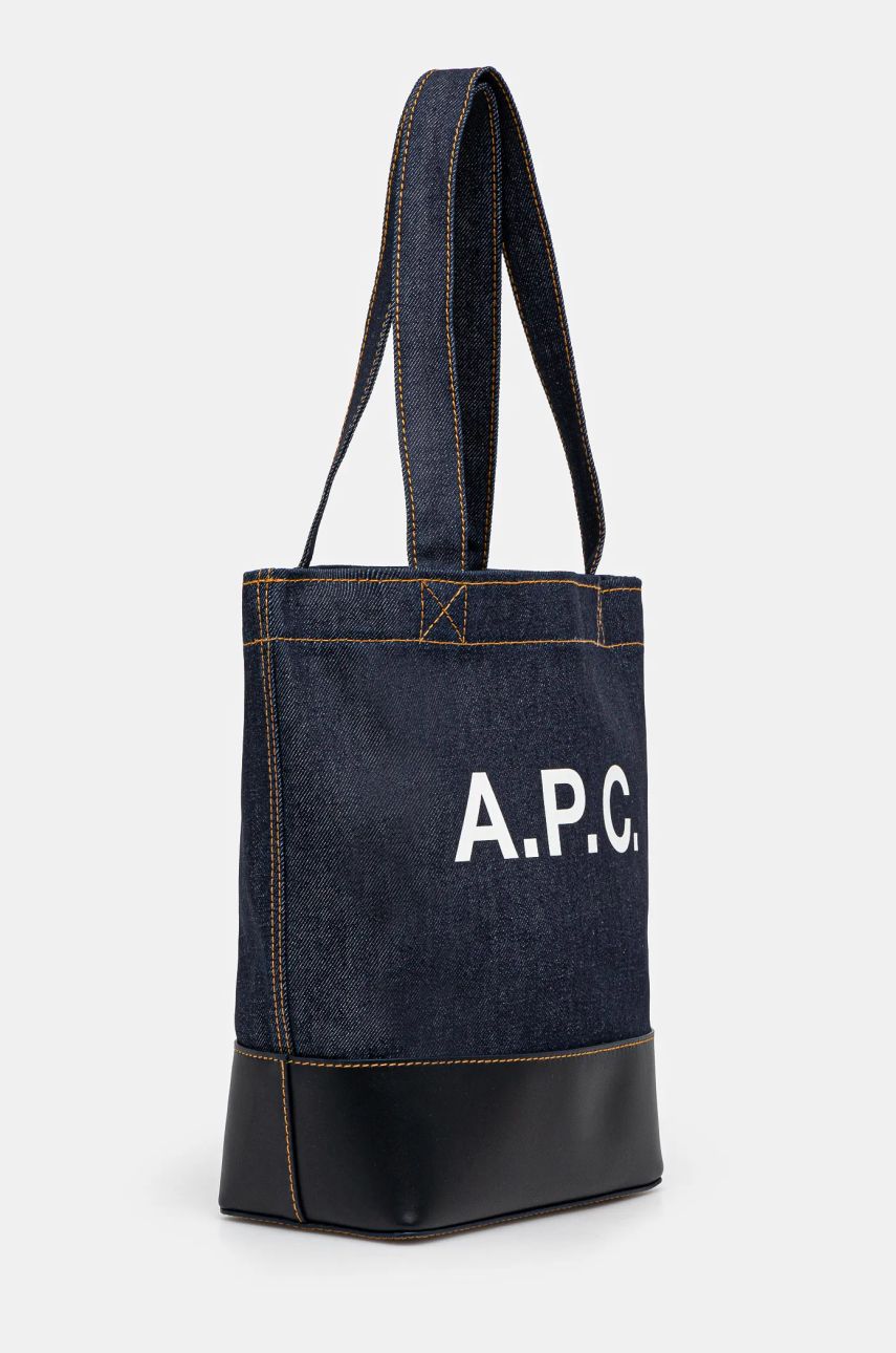 Mulepose A.P.C. Axel Small Tote Bag Blå | CODDP.M61568.IAK, 1