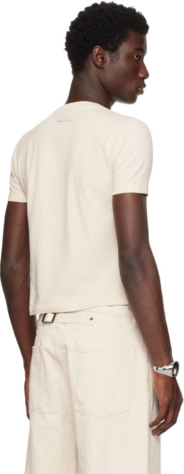 T-shirt Jean Paul Gaultier Jean Paul Gaultier 'The JPG' Baby Tee Beige | 25/03-W-TO300-J002-6900, 2