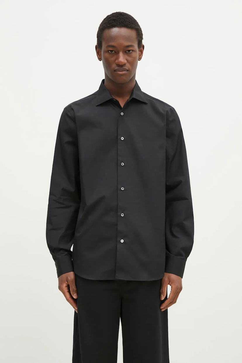 Skjorte Paul Smith Paul Smith Slim Fit Shirt Sort | M1R.790Y.M00050