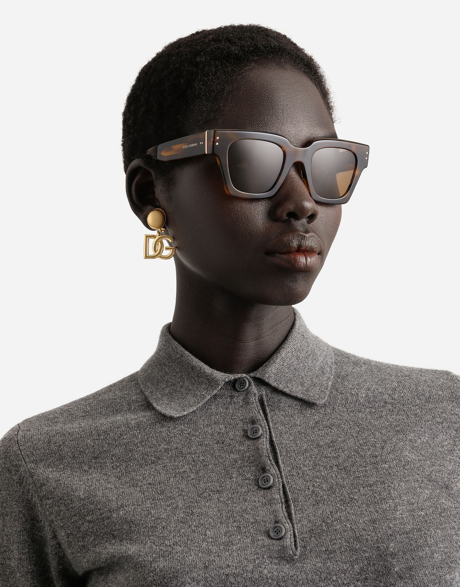 Solbriller Dolce & Gabbana Dolce & Gabbana DNA Sunglasses Brun | VG4413VP3739V000, 1