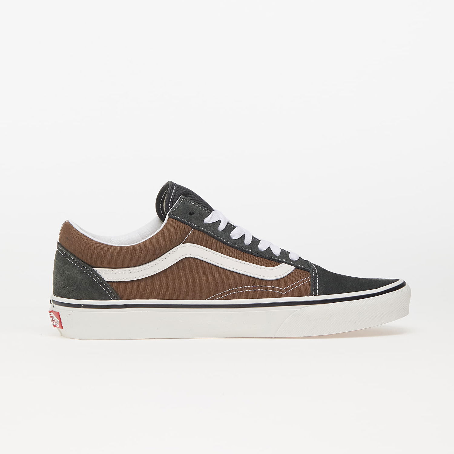 Sneakers og sko Vans Old Skool Canvas/ Suede Brown, Low-top sneakers Brun | VN0005UFBF01, 1