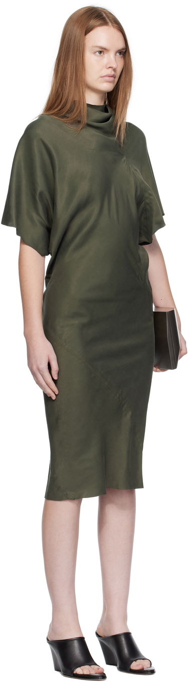 Kjole Rick Owens Rick Owens Seb Midi Dress Grøn | RP02E4543 HSCH, 1
