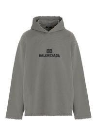 Distressed BB Pixel Hoodie