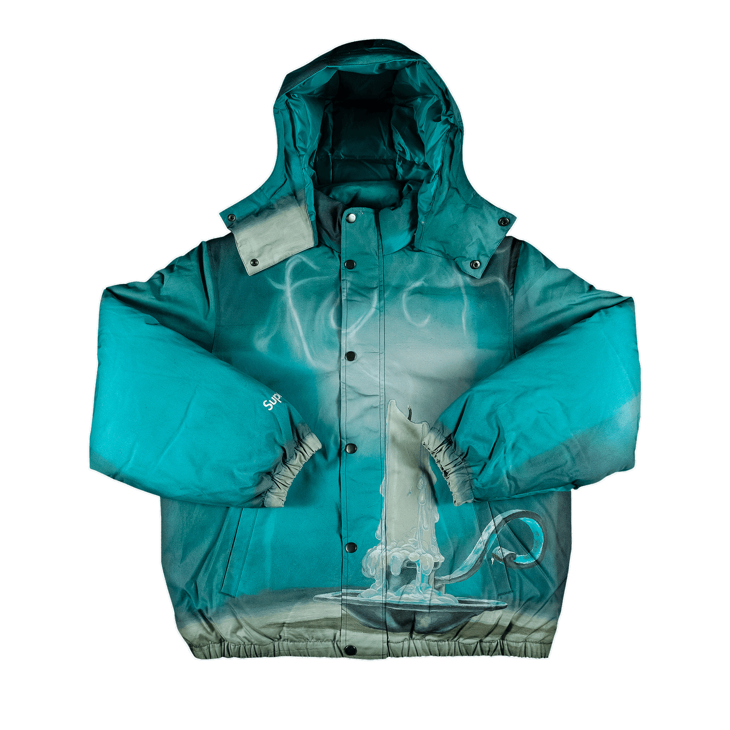 Jakke Supreme Fuck Down Jacket Blå | SS21J19 FUCK, 0