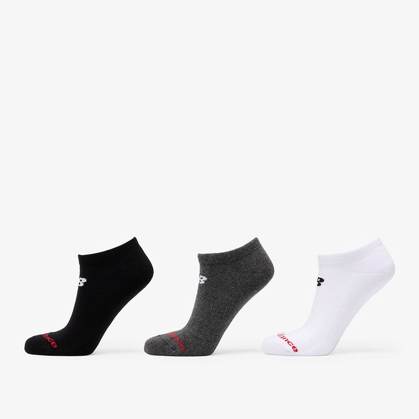 Sokker New Balance Everyday No Show Socks 3-Pack Hvid | LAS51453WM