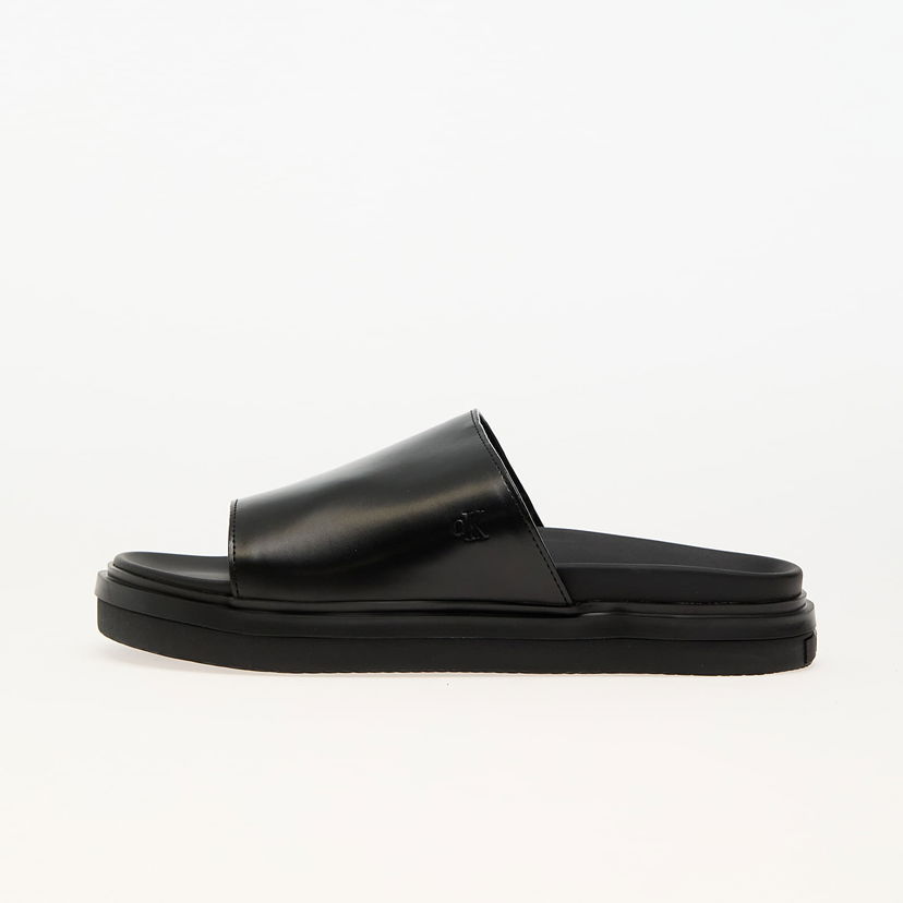 Sneakers og sko CALVIN KLEIN Jeans Flat Molded Sandal Black Sort | YW0YW01710 0GJ