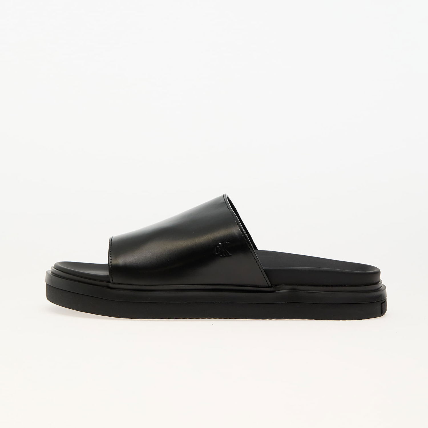Sneakers og sko CALVIN KLEIN Jeans Flat Molded Sandal Black Sort | YW0YW01710 0GJ, 0