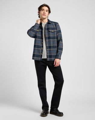 Skjorte Lee Relaxed Textured 2 Pocket Plaid Shirt Size XXL Flerfarvet | 112372627, 1