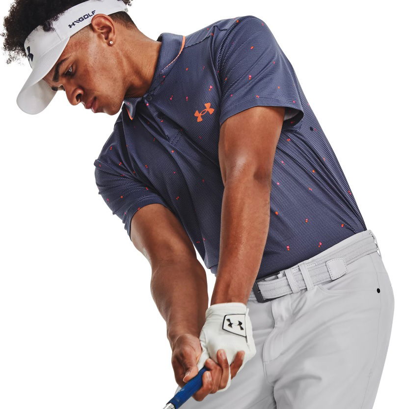 Polo skjorte Under Armour Iso-Chill Verge Polo Shirt Mørkeblå | 1377366-410, 0