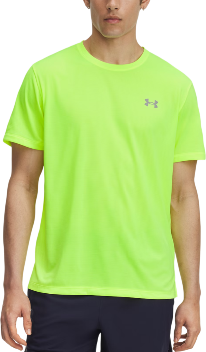 T-shirt Under Armour Under Armour UA Launch Short Sleeve T-Shirt Gul | 1382582-732