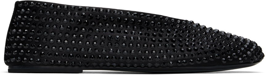 Tøj Khaite KHAITE 'The Marcy' Ballerina Flats Sort | F4038-4113, 0
