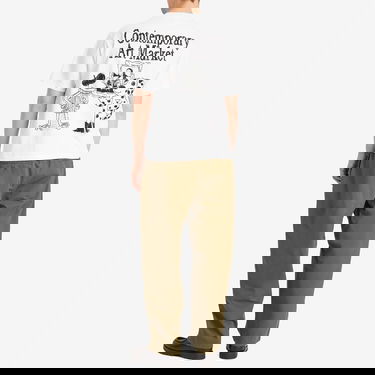 T-shirt MARKET Smiley Museum UV T-Shirt Hvid | 399002188-WHT, 4