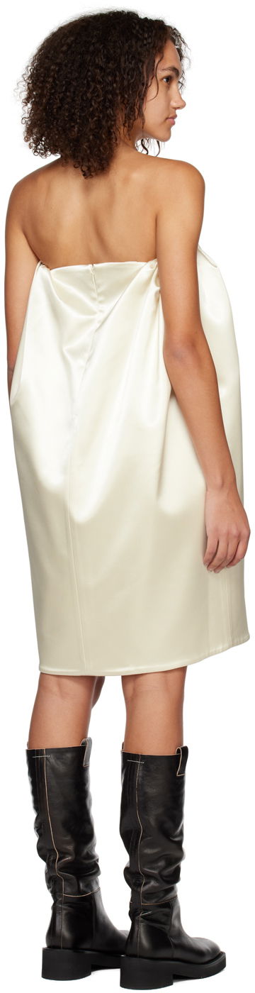 Kjole We11done Volume Mini Dress Hvid | WD-OP3-22-180-W-IV, 2
