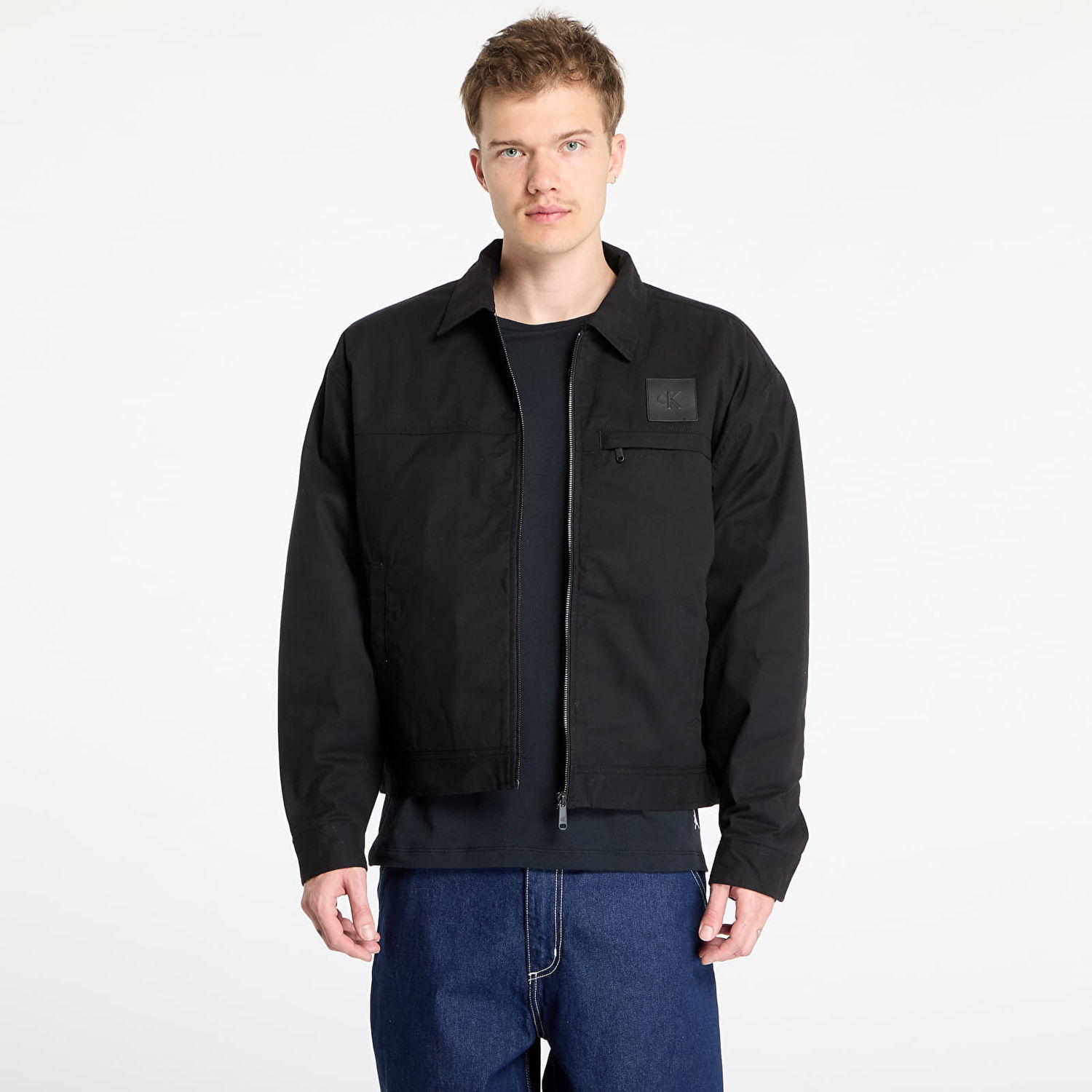 Jakke CALVIN KLEIN Calvin Klein Jeans Zip Jacket Sort | J30J326713 BEH, 0